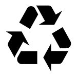 Map Recycling SVG Icon
